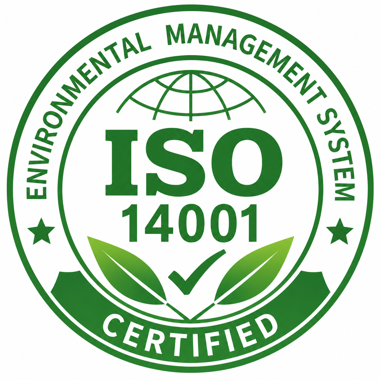 ISO 14001 certification logo