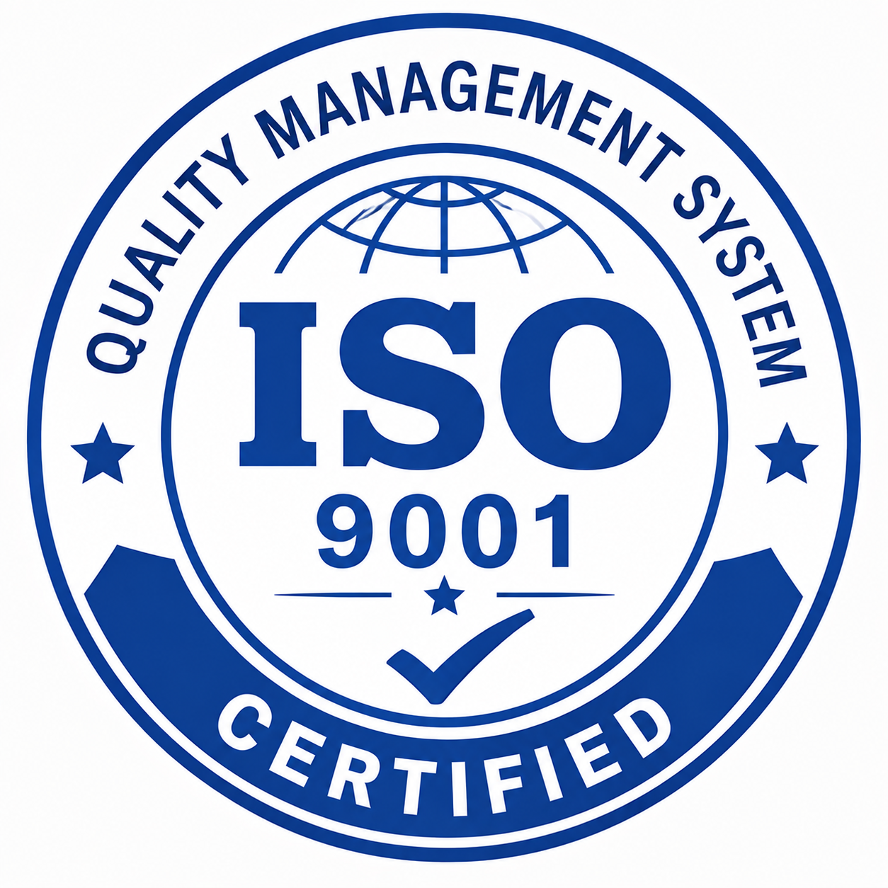 ISO 9001 certification logo