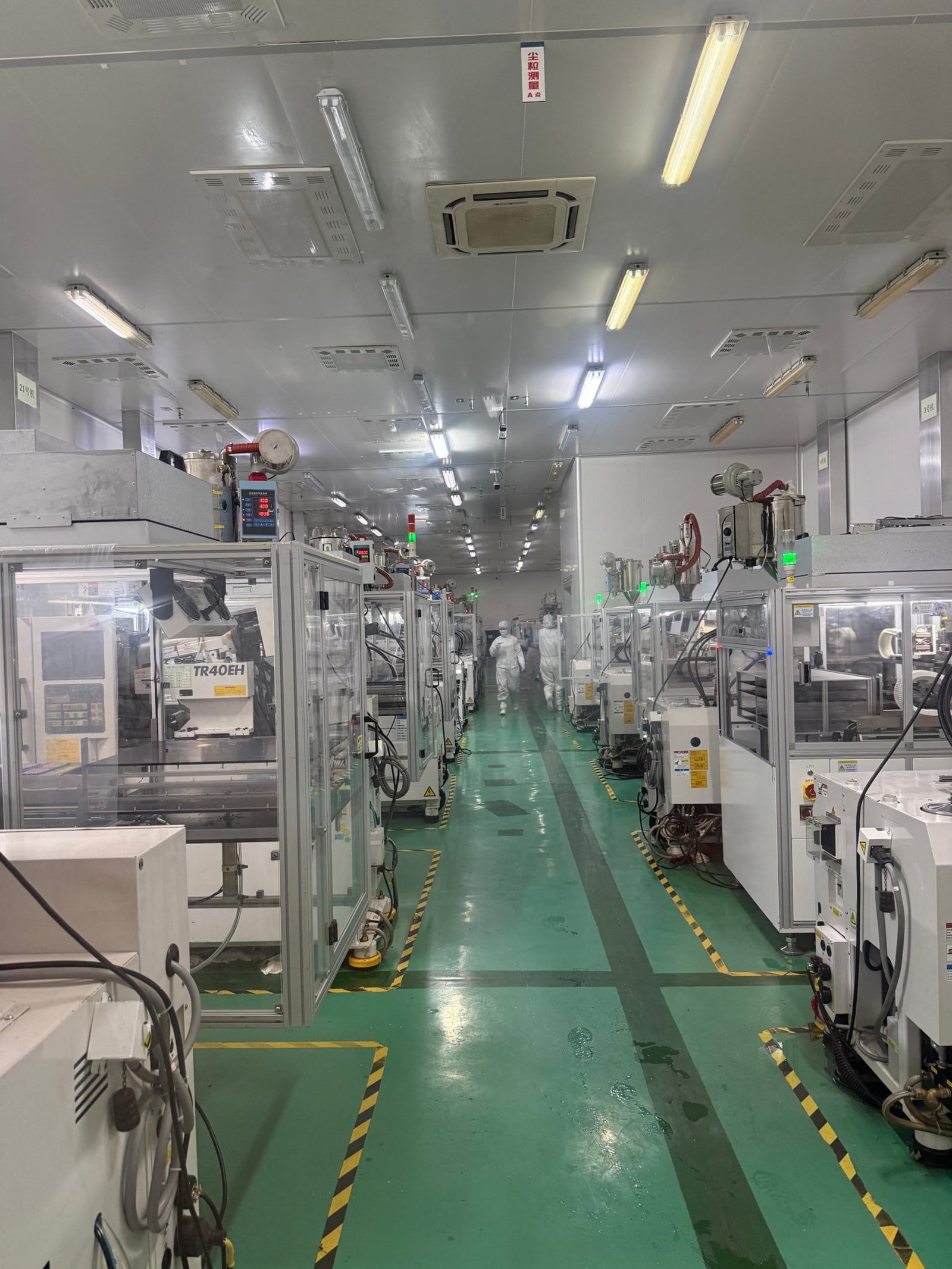 Injection Molding Production Floor
