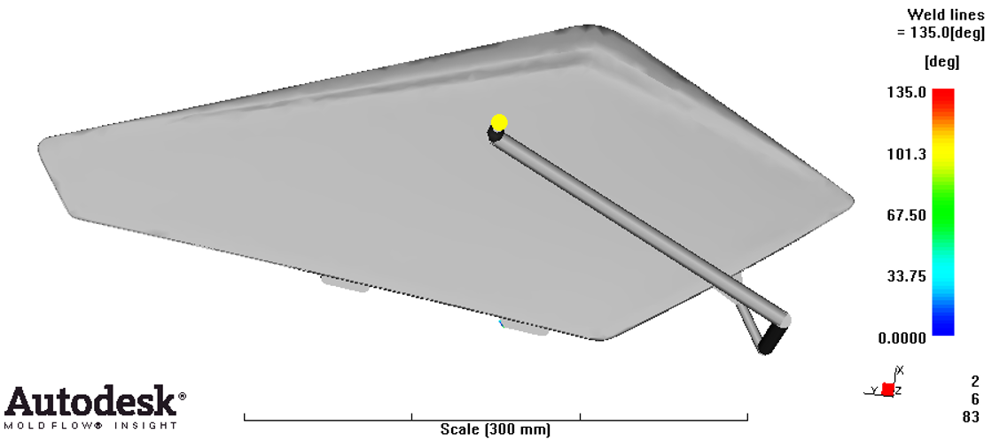 Weld Line Analysis Simulation