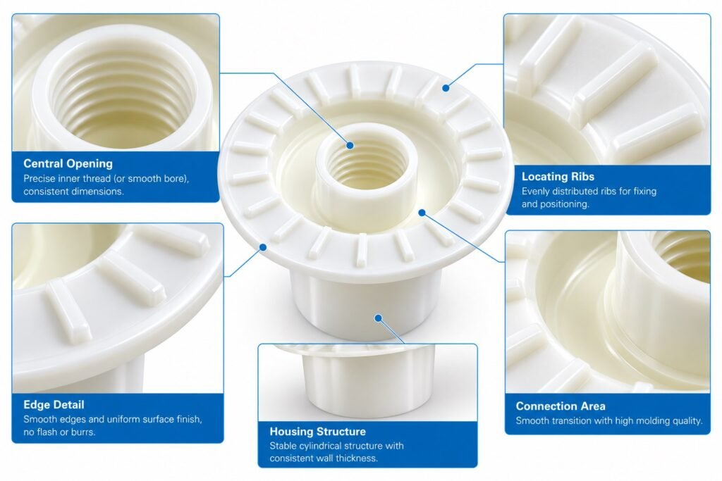Custom Injection-Molded Plastic Components