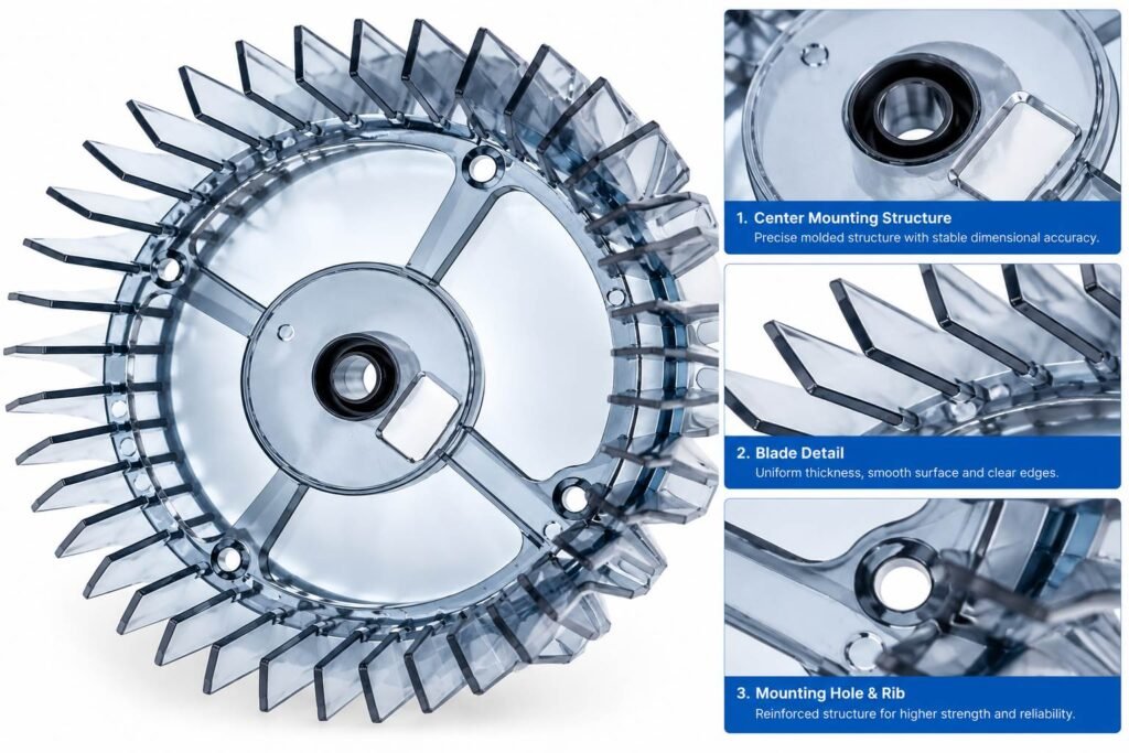 Two-Color Injection Molded Component