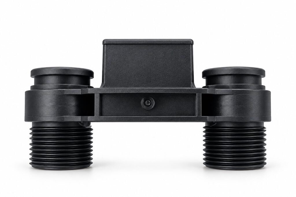 Injection-Molded Plastic Connector