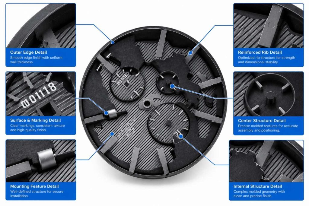 Precision Injection-Molded Plastic Components