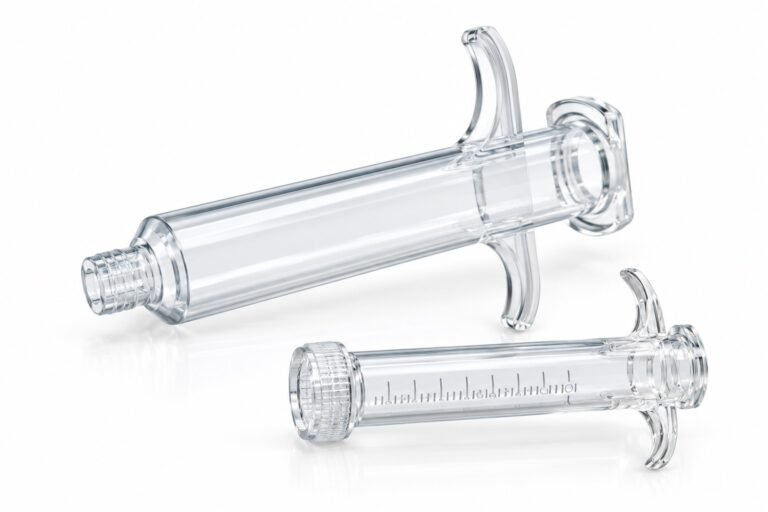 Injection-Molded Syringe Barrel