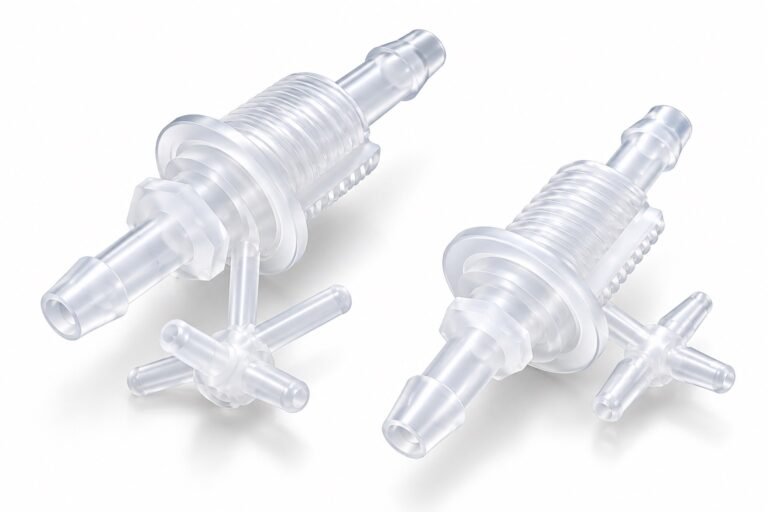 Transparent Medical Plastic Connectors