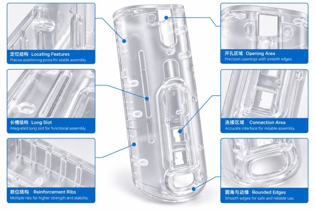 Injection-Molded Insulin Pen Housing